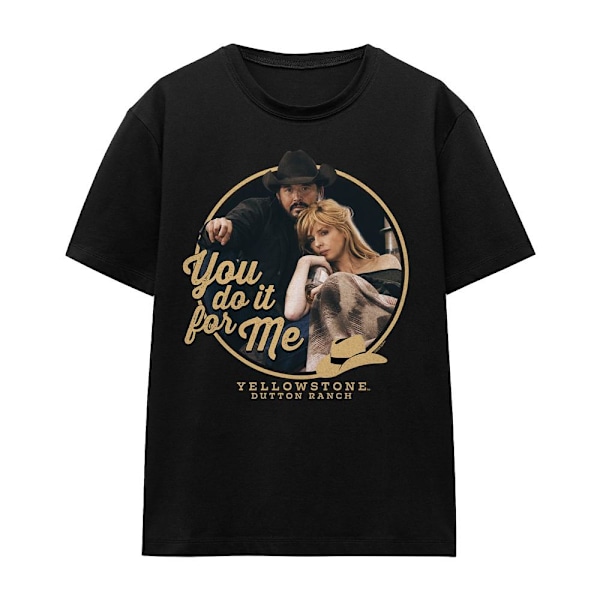 Yellowstone Unisex Vuxen You Do It for Me T-Shirt L Svart Black L