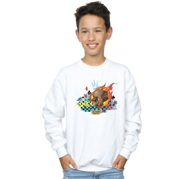 Disney Boys Wreck It Ralph Race Skull Sweatshirt 12-13 år Sp Sports Grey 12-13 Years