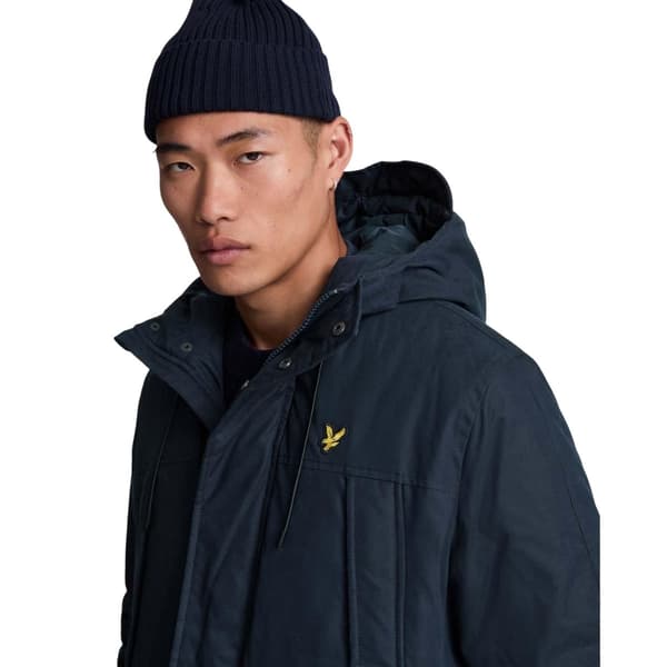 Lyle & Scott Herr Parka 2.0 Microfleece Jacka S Blå Blue S