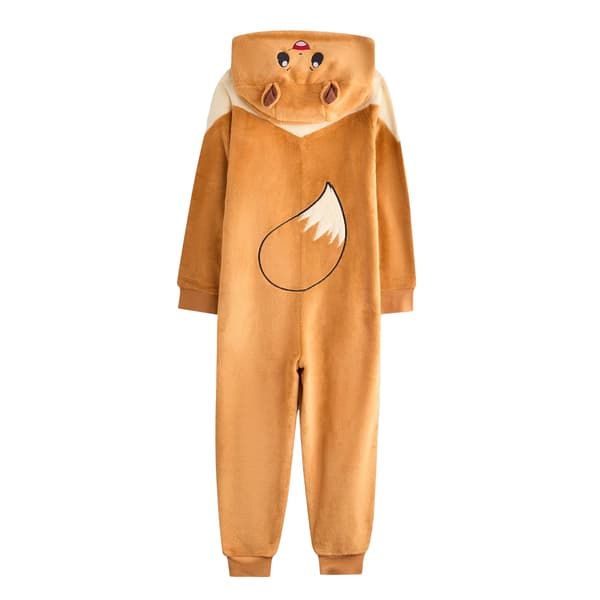 Pokemon Flickor Eevee Bodysuit 11-12 År Brun Brown 11-12 Years
