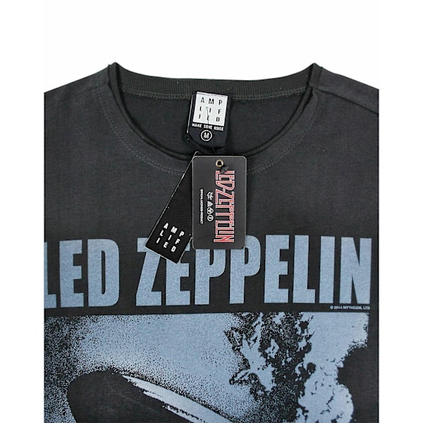 Amplified Led Zeppelin Tour 77 Herr T-shirt S Charcoal Charcoal S