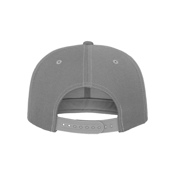 Flexfit Unisex Adult Classic Snapback Cap One Size Silver Silver One Size