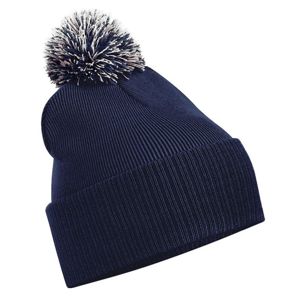 Beechfield Girls Snowstar Duo Extreme Winter Hat One Size Frenc French Navy/Light Grey One Size