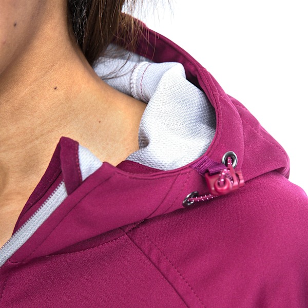Trespass Dam/Damer Sisely Vattentät Softshelljacka XS Gra Grape Wine XS