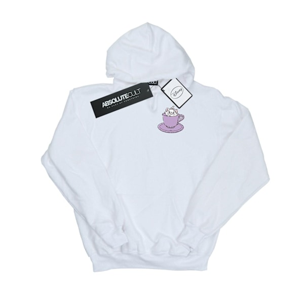 Disney Girls Aristocats Marie In Cup Breast Print Hoodie 5-6 Ye White 5-6 Years
