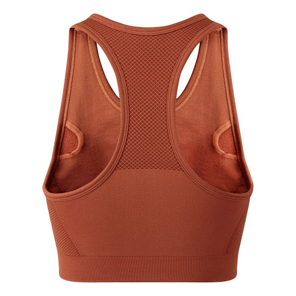 TriDri Dam/Kvinnor Sömlös 3D Passform Multi-Sport Solid Färg S Rust XS