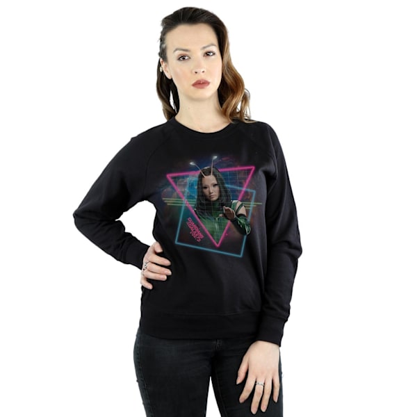 Marvel Womens/Ladies Guardians Of The Galaxy Neon Mantis Tröja Black XXL