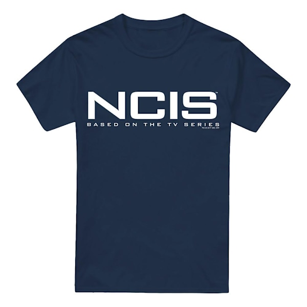 NCIS Herr Logo T-Shirt XXL Marinblå Navy XXL
