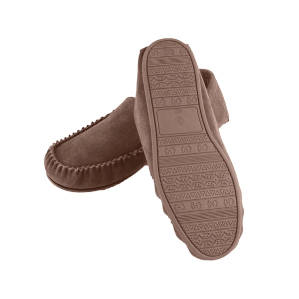 Eastern Counties Leather Herr Harris Mockasiner i mocka 12 UK Truf Truffle Brown 12 UK