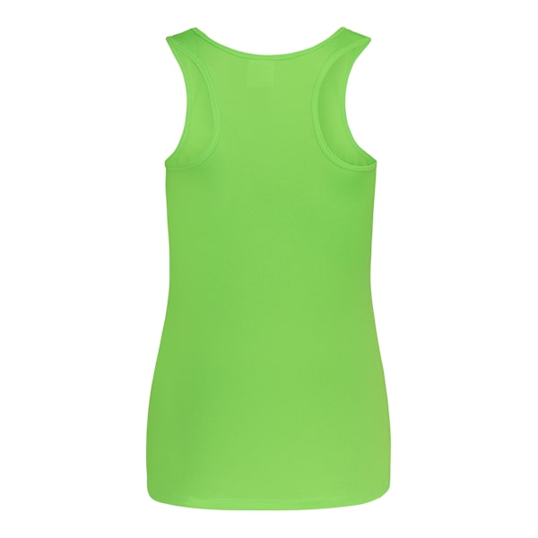 AWDis Just Cool Girlie Fit Sports Ladies Vest / Tank Top M Elektrisk Electric Green M