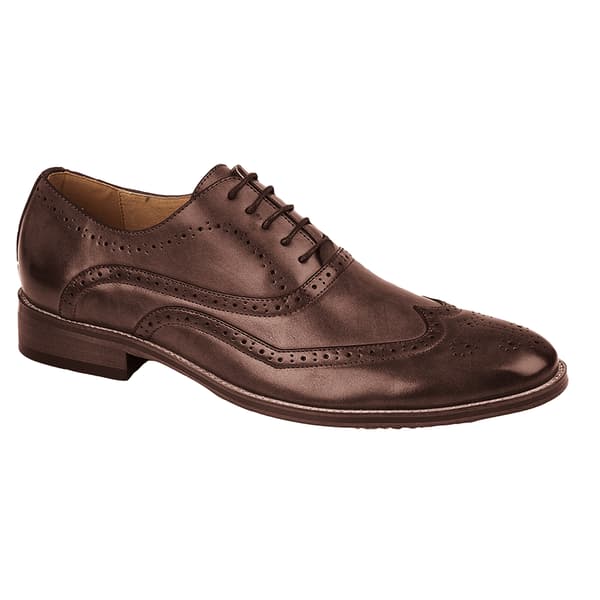 Goor barns pojkar brogue Wing Tip Smart Shoe 2 barns UK Bro Brown 2 Childs UK