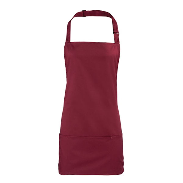 Premier Colours 2 i 1 Full Apron One Size Burgundy Burgundy One Size
