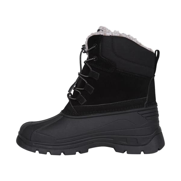 Mountain Warehouse Barn/Barn Läder Vattentät Borgfodrad Black 2 UK