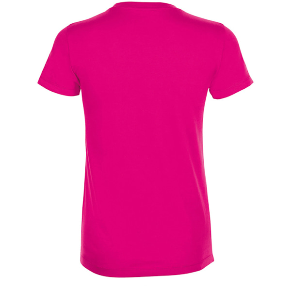 SOLS Dam/Kvinnor Regent Kortärmad T-shirt L Fuchsia Fuchsia L