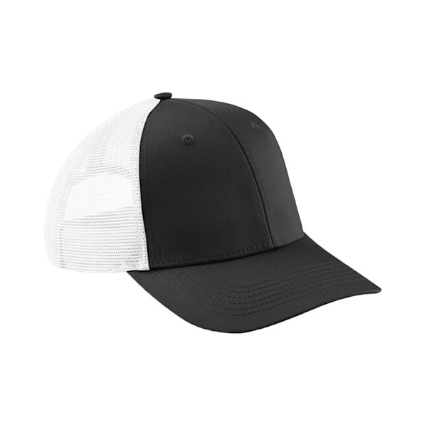 Beechfield Unisex Urbanwear Trucker Cap One Size Svart/Vit Black/White One Size