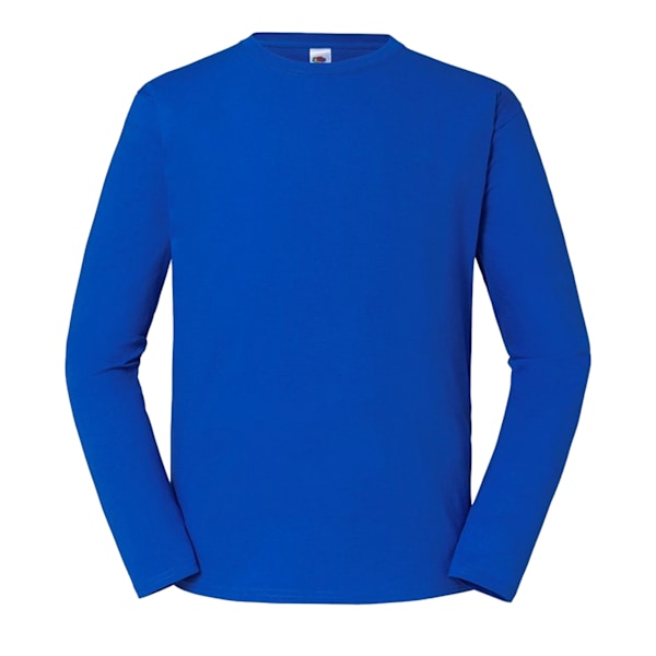 Fruit of the Loom Mens Iconic 195 Premium Ringspun Cotton Long- Royal Blue 3XL