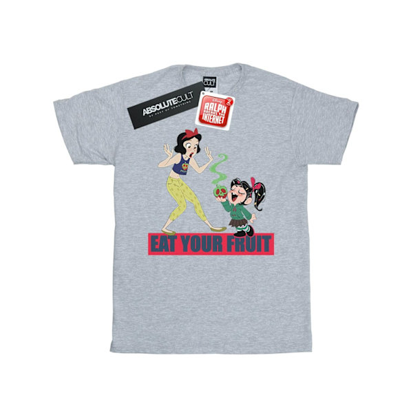 Disney Wreck It Ralph Eat Your Fruit T-shirt 3XL Sports Gr för män Sports Grey 3XL