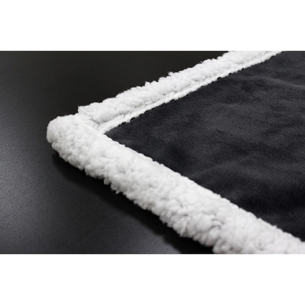 Riva Paoletti Luxe Sherpa Fleecefilt 127 x 152cm Kol Charcoal 127 x 152cm