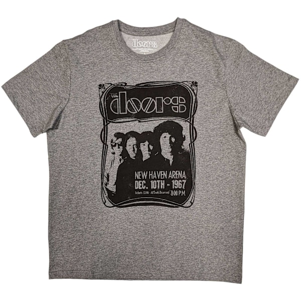 The Doors Unisex Adult New Haven Arena Frame T-Shirt M Grå Grey M