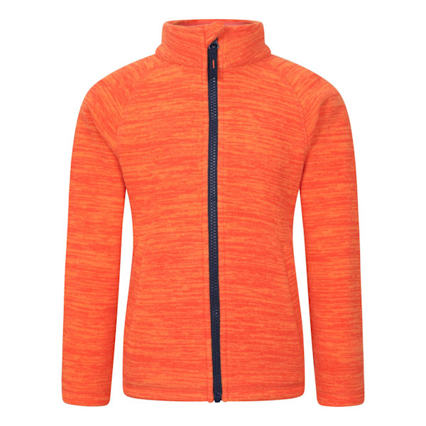 Mountain Warehouse Snowdonia Fleecejacka Barn/Kids 7-8 År Orange 7-8 Years