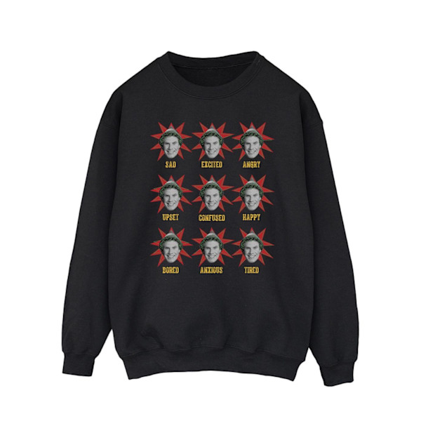 Elf Herr Många Stämningar Av Buddy Sweatshirt 4XL Svart Black 4XL