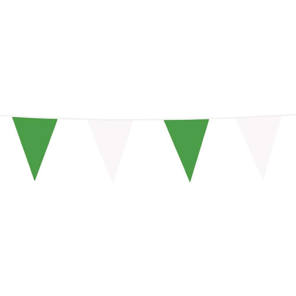 Boland Plast Bunting Banner One Size Vit/Grön White/Green One Size