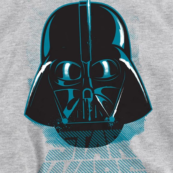 Star Wars Barn/Kids Darth Vader Distressed Heather Pullover Athletic Heather 9-11 Years