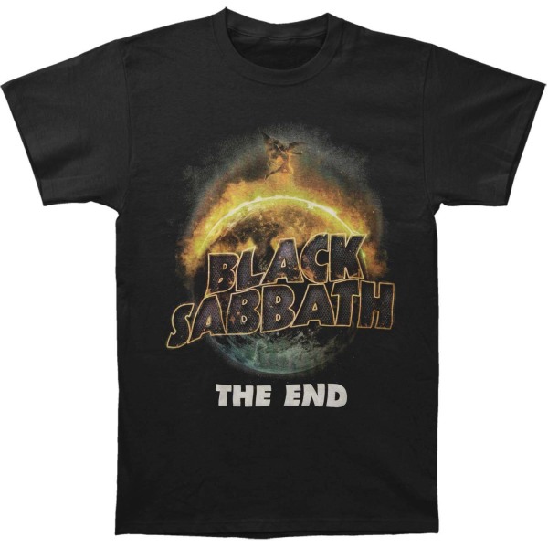 Black Sabbath Unisex Vuxen The End T-shirt S Svart Black S