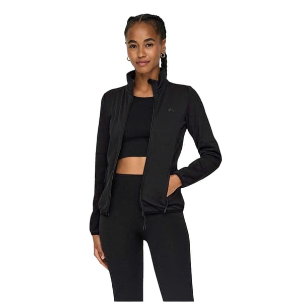 Only Play Dam Ribbade Paneler Soft Shell Jacka 10 UK Svart Black 10 UK