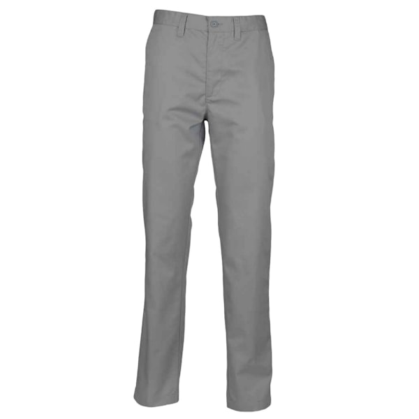 Henbury Dam/Damkläder Platta Framtill Byxor 16 UK R Stålgrå Steel Grey 16 UK R