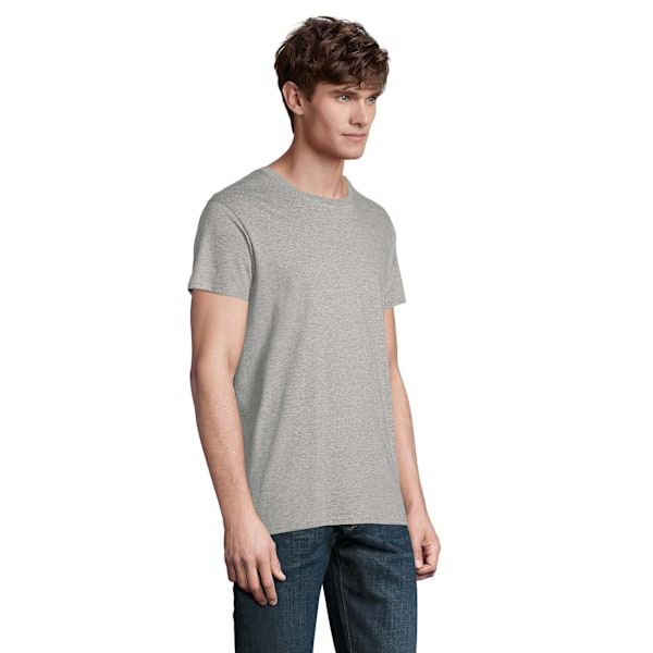 SOLS Crusader Ekologisk T-shirt Herr 4XL Gråmelerad Grey Marl 4XL