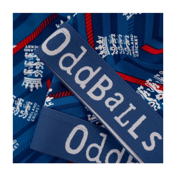 OddBalls Dam/Dam ODI Inspirerad England Cricket Bralette XS Blue/White XS