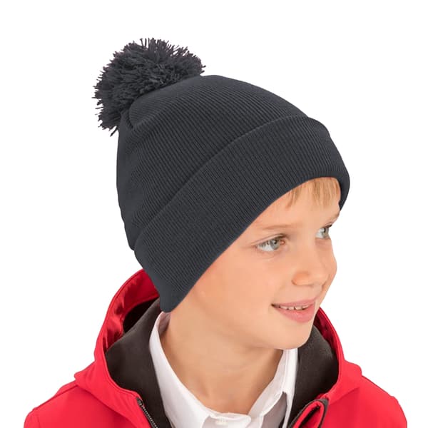 Result Dam/Dam vinter Essentials Pom Pom Beanie One Size Grey One Size