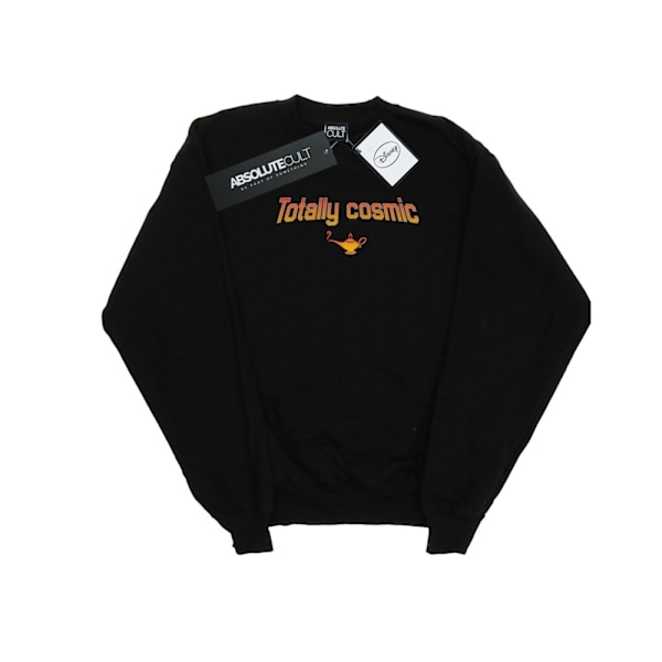 Disney Dam/Kvinnor Aladdin Totally Cosmic Sweatshirt M Svart Black M