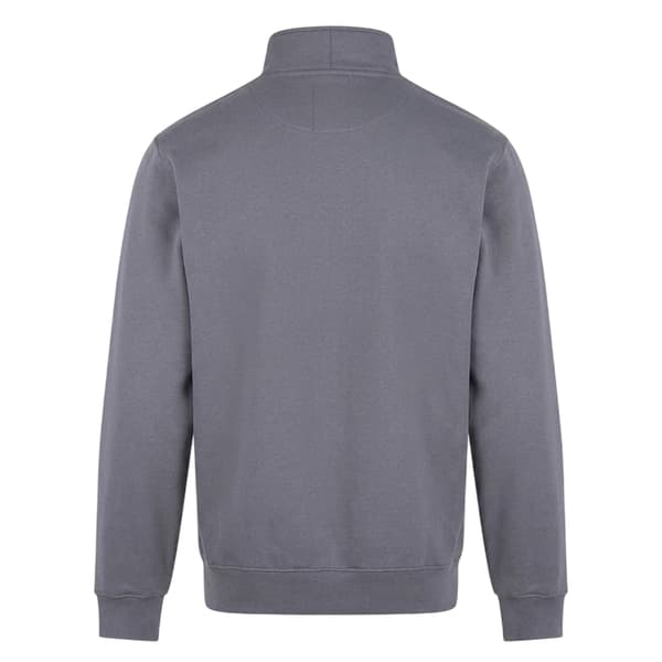PRO RTX Herr Pro Sweatshirt med kvartslång dragkedja XS Solid Grå Solid Grey XS