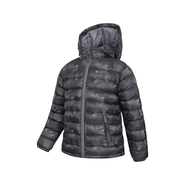 Mountain Warehouse Barnkläder/Barn Säsonger Kamouflage Vadderad Jacka Black 11-12 Years