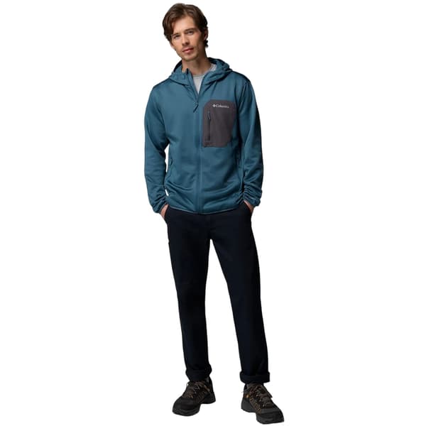 Columbia Herr Tall Heights Fleecejacka M Blå Blue M