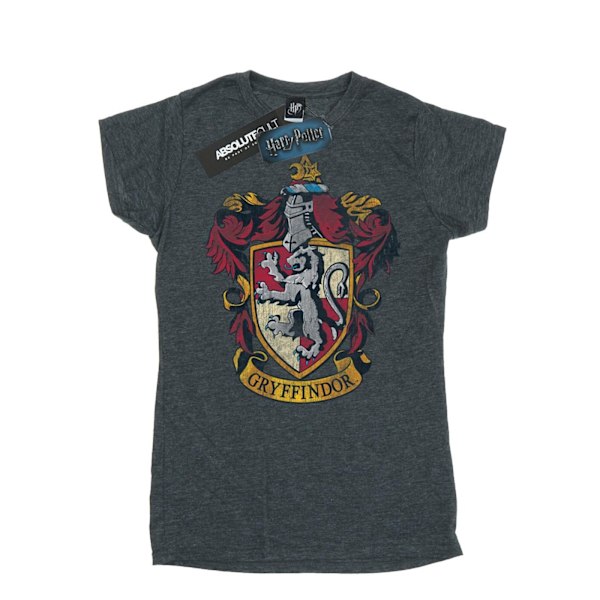 Harry Potter Dam/Kvinnor Gryffindor T-Shirt XL Mörk Heather Dark Heather XL