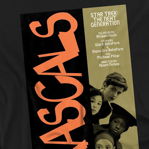 Star Trek Unisex Vuxen The Next Generation Säsong 6 Avsnitt 7 T-shirt Black L