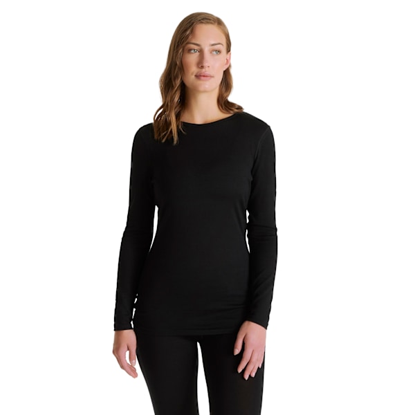 Craghoppers Dam/Dam Merino Crew Neck Långärmad Baselaye Black 18 UK