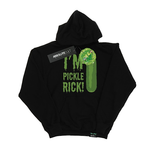 Rick And Morty Herr I´m Pickle Rick Hoodie L Svart Black L