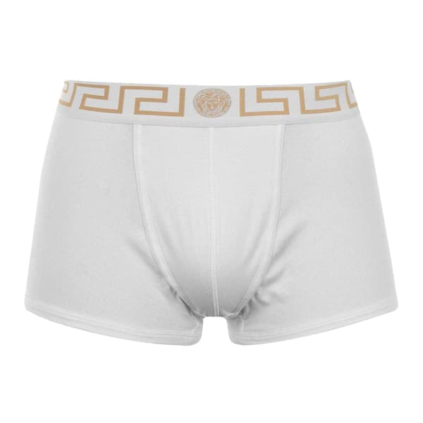 Versace Herr Greca Bomullsunderkläder (2-pack) XXL Svart/Vit Black/White XXL