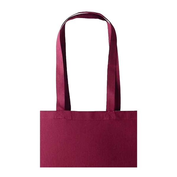 Nutshell Plain Strong Shoulder Shopper Bag One Size Burgundy Burgundy One Size