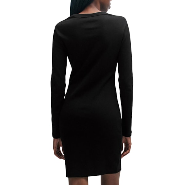 Hugo Dam/Dam Nemalia Bomullsstretch Bodycon Klänning XS Svart Black XS