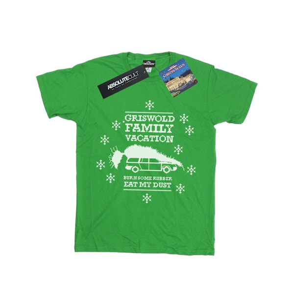 National Lampoon's Christmas Vacation Boys Eat My Dust T-shirt Irish Green 5-6 Years