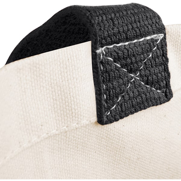Westford Mill Printers Jute Cot Shopper Bag (21 liter) En storlek Black One Size