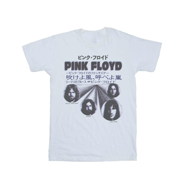 Pink Floyd, dam/dam, japanskt cover för pojkvän i bomull, T-Shir White XL
