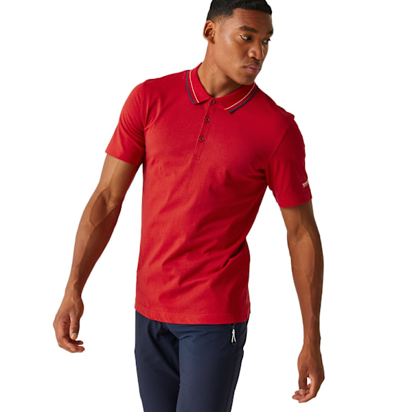 Regatta Forley Pikétröja för Män XXL Danger Red Danger Red XXL