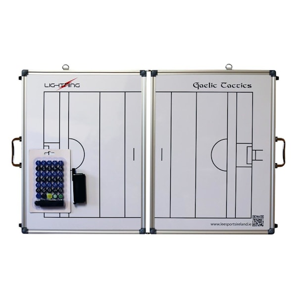 Blixtvikbar Sport Taktiktavla 90cm x 60cm Vit White 90cm x 60cm