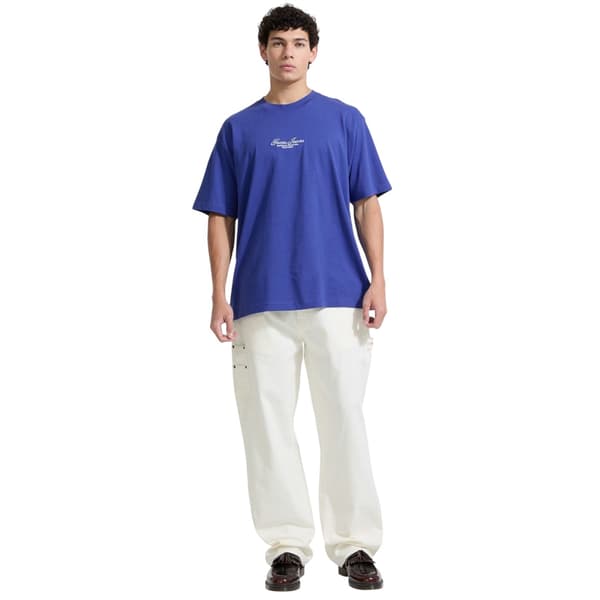 Guess Herr Script Regular T-Shirt L Regal Blue Regal Blue L